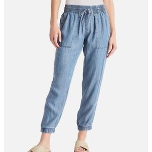 Splendid Womens Lightweight Lyocell Jogger Style Pants Size Large NWT